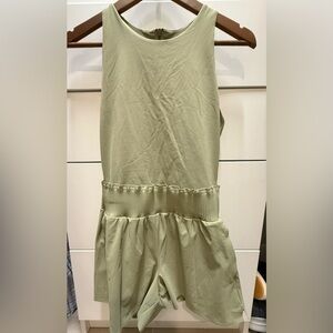 Athleta Light Green Romper